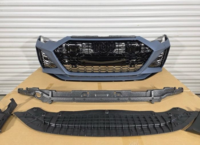 Front Bumper for Audi A6 S6 C8 19- 24 RS6 honeycomb style