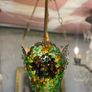 FLASH SALE ! Was 395 Now 295 ! Unique Mid-Century Italian Chandelier - Grape Design Image 2