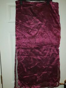 Accessorize burgandy wrap/shawl
