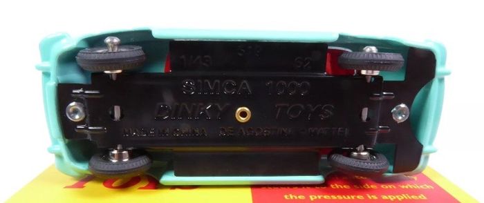 Dinky Toys Simca 1000 saloon