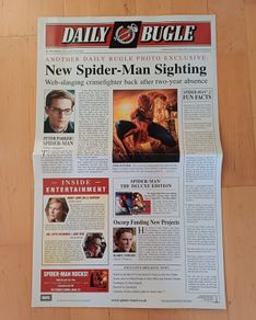 2004 Daily Bugle Spiderman Poster