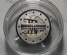 France 2 Euro Reverse Proof Coin 2025 - Louvre Museum