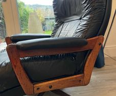 danish mid century swivel