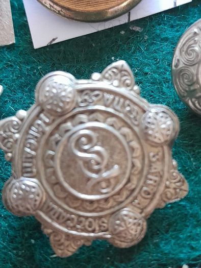 old Irish buttons
