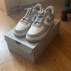 Nike Air Force 1 07 Next Nature Wolf Grey University Blue UK 6.5 EU 40.5 Box Included
