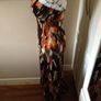 SAVIDA... Beautiful Multicoloured Maxi Dress (10-12) Image 6