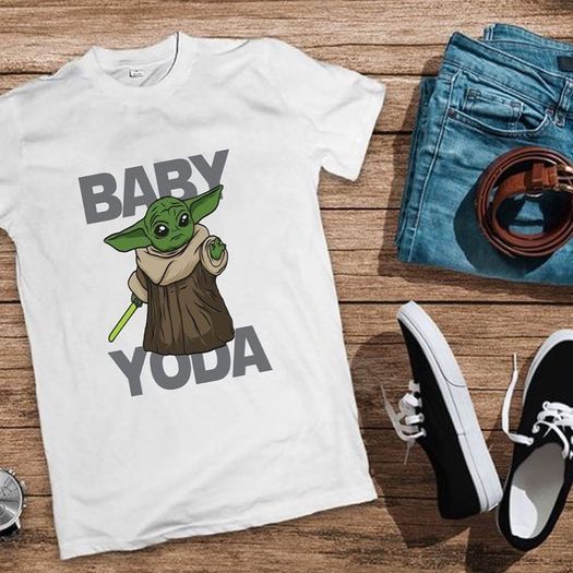 Baby Yoda t-shirt Star wars t-shirt the mandalorian t-shirt tee top shirt