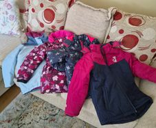 Girl winter jackets 10/12