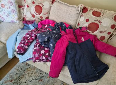 Girl winter jackets 10/12