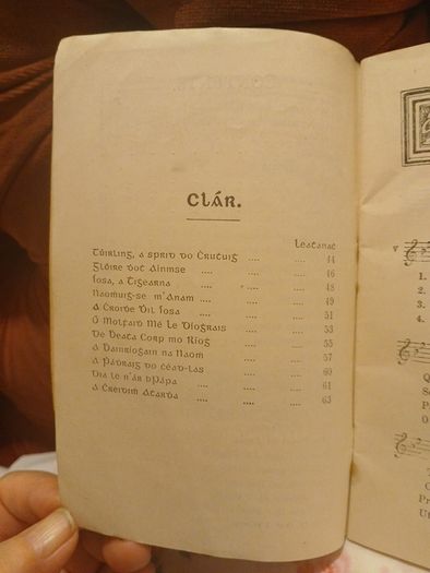 31st eucharistic Congress souvenir Hymn book