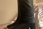 UNISA Black Leather Boots