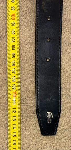 Lacoste F50 Genuine Leather Trouser Belt,Long-115Cm