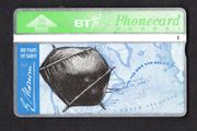 Great Britain 50 Unit Marconi (2) - Three Dots That Joined Two Continents.100 Years of Radio (Landis &amp; Gyr (Optical)) Phone Card Used