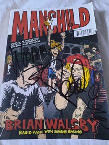 Manchild 5-Rabid Pack With Sirens Howling (AUTOGRAPHED BY CORROSION OF CONFORMITY-Mike, Reed (R.I.P.) and Woody (Punk/Hardcore)