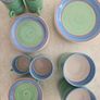 CARIGALINE plates bowls cups milk jug tea pot Image 3