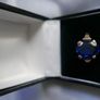 Vintage 9ct Rose Gold 375 Gold Sapphire Ring 4,01g size L1/2 Image 2