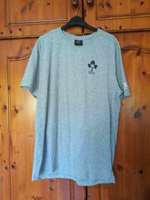 Grey Cotton Canterbury IRFU rugby T-shirt