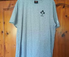 Grey Cotton Canterbury IRFU rugby T-shirt