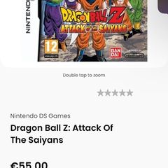 nintendo ds game Dragon Ball Z: Attack Of The Saiyans