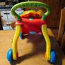 VTech First Steps Baby Walker, a popular 2-in-1 interactive push toy and activity center designed to help toddlers learn to walk.  Working perfectly. Image 4