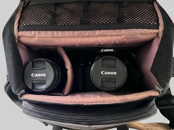 Canon EOS 1300D (Rebel T6) DSLR Kit - 2 Lenses (18-55mm + 75-300mm), Filters & Bag