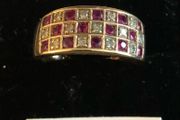 diamond and ruby ring