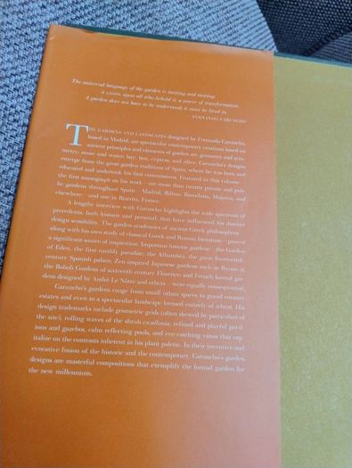 Mirrors of Paradise the Gardens of Fernando Caruncho by Guy Cooper and Gordon Taylor 2000 first edition hardback with dustcover in very good condition FREE STANDARD POSTAGE INCLUDED