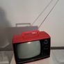 Vintage Sanyo portable TV Image 2