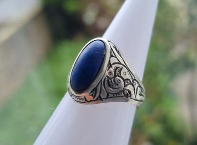 925 silver ring LAPIS