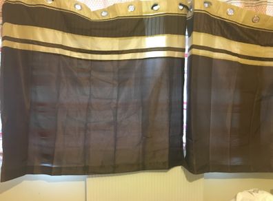 Curtains One pair width 160x Drop 135 cm
