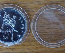3 Roubles 1993 y. silver. Russia