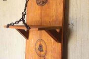 Rustic Floating Flat Shelf wall display / storage