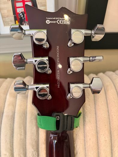 Esp Ltd Ec-256 - Lemon Drop (gotoh/emg/tonepro Upgrade)