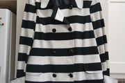 Black White Stripe Jacket