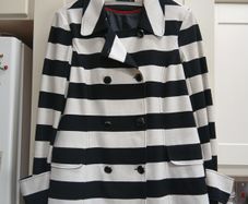 Black White Stripe Jacket