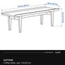IKEA oak coffee table - like new Image 6