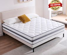 Small Double Mattress, Hybrid Memory Foam and Spring Mattress, Zonal Support