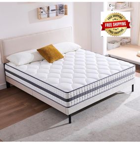 Small Double Mattress, Hybrid Memory Foam and Spring Mattress, Zonal Support