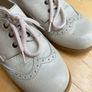 Boys Leather brogues formal Children's Salon size UK 2 EU34 Image 4