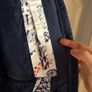 Roxy ladies winter snow ski jacket white and multi coloured logo ski jacket Image 5