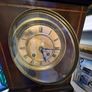 Vintage Mahogany Mantle Clock Image 2