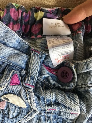 Selection of Toddler Girls trousers jeans, size 2-3 year