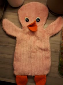 Hot water bottle cover