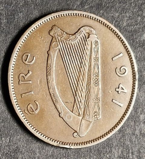 Ireland 1941 Penny 1d coin