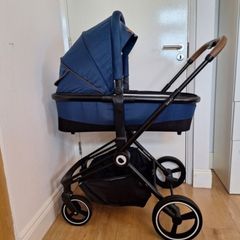 Lionelo Mika 2in1 Pushchair Navy Blue