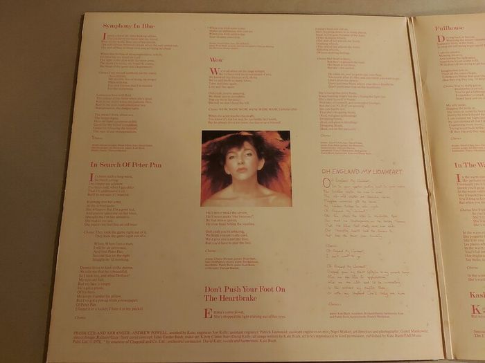 Kate Bush - Lionheart - Vinyl Record + Hundreds More