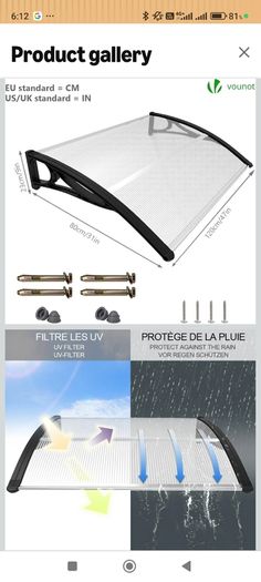 Door Canopy