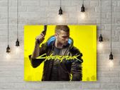 Cyberpunk game printed picture on pvc foamex board
