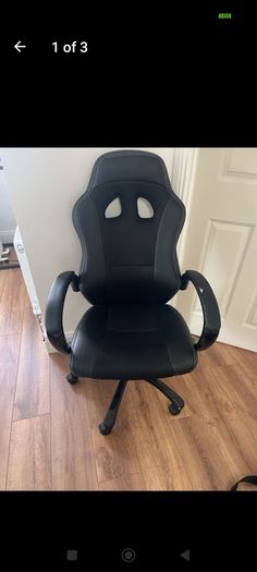 Office desk and chair