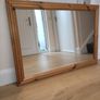 Large Solid Pine Wooden-framed Wall Mirror Image 3